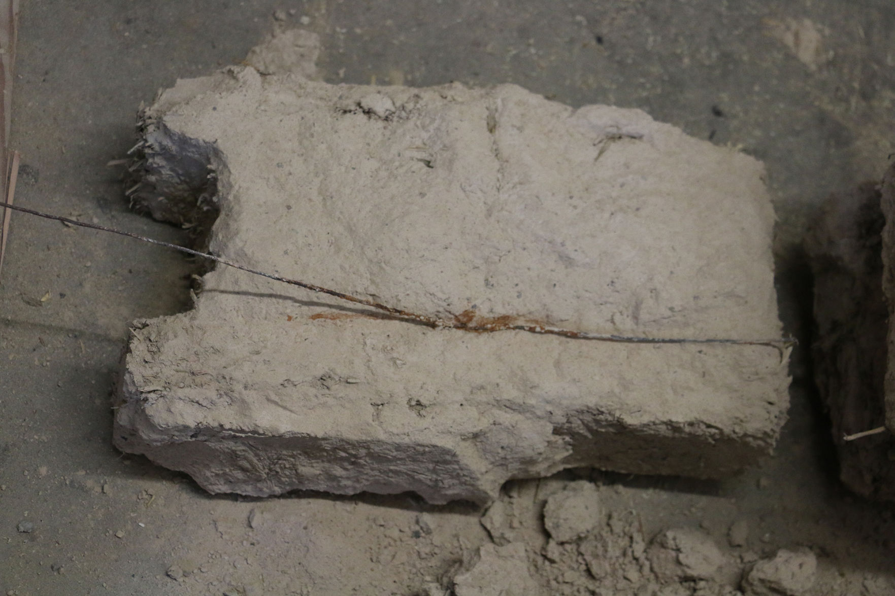 PHOTOS: Scotts Bluff National Monument personnel save adobe bricks
